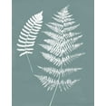 thumbnail image 2 of Rhue, Piper 26x32 White Modern Wood Framed Museum Art Print Titled - Nature by the Lake Ferns V Gray Mist Crop, 2 of 4