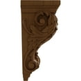 thumbnail image 3 of Ekena Millwork 8 1/2"W x 6 1/2"D x 14"H Large Wide Acanthus Wood Corbel, Cherry, 3 of 4