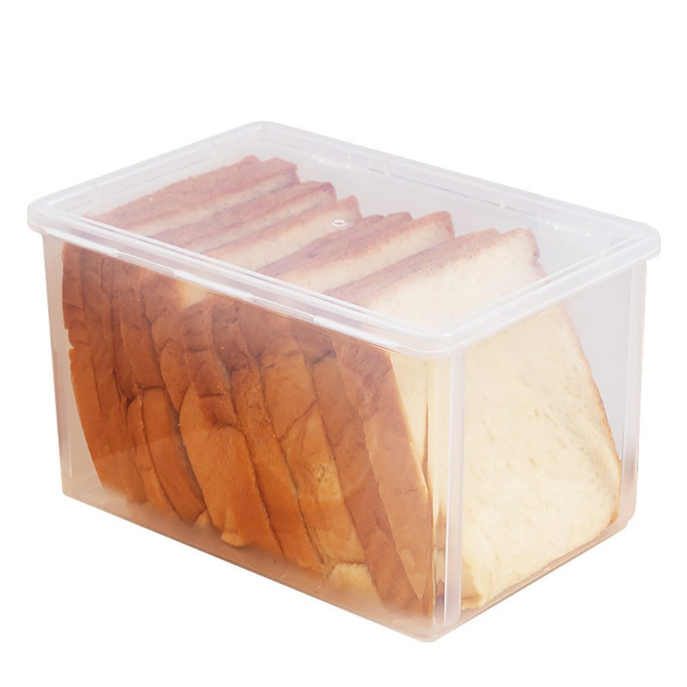 2 Pack Large Bread Box for Kitchen Countertop, Airtight Bread Storage  Container 705353381300
