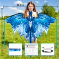 thumbnail image 4 of Kite Crogift Dragon Blue para adultos y niños de 4 a 12 años, 4 of 9