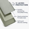 thumbnail image 4 of kwmobile Carcasa Compatible con Google Pixel 8a Funda - Case TPU y Silicona antigolpes - Apto Carga, 4 of 8