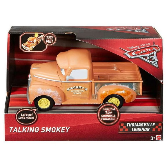 Disney Cars Racing Series Talking Smokey Vehicle