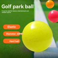 thumbnail image 2 of Pelotas de Práctica de Golf con Línea de Puntería, Ligeras, para Uso en Interiores y Exteriores, Color Naranja., 2 of 5