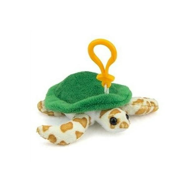 green stuffed turtle