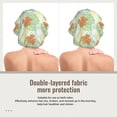 thumbnail image 2 of Yiaed Tropical Flowers Print Satin Bonnet Silk Bonnet Hair Bonnet for Sleeping Hair Bonnets, 2 of 6