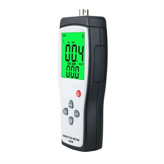AS63B Digital Vibration Meter 10HZ~1KHZ 0.1~199.9m/s Precision Vibration Measurer Tester Gauge Analyzer