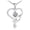 C, variant on Nurse Necklace for Women 925 Sterling Silver Stethoscope Heartbeat Necklace Jewelry Gifts for Nurse Graduation Medical Student Doctor