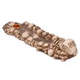 thumbnail image 3 of Bandeja de incienso con cabeza de calavera, soporte para palos de incienso lineal, adornos para decoración del hogar, regalos, 3 of 5
