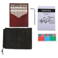 thumbnail image 1 of GOOHOCHY 1 conjunto de prácticas de madera Kalimba 17 tonos pulgar Piano Kids Música Jueces, 1 of 8