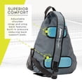 thumbnail image 4 of Bolsa de pickleball Franklin Sports Sling Backpack US Open, 4 of 7