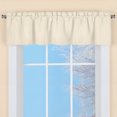 thumbnail image 2 of Collections Etc Lorraine Home Fashions Ribcord Valance, 54-Inch x 12-Inch, Buttercream, 2 of 5