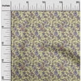 thumbnail image 2 of oneOone Polyester Spandex Yellow Fabric Asian Japanese Floral Craft Projects Decor Fabric Printed By The Yard 56 Inch Wide, 2 of 4