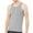 Gray, variant on Virmaxy Men's Solid Color Round Neck Vest Sport Fitness Vest Top Gym Sleeveless Quick-drying Bodybuilding Shirts Fitness Athletic Muscle Tee Black L