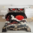 thumbnail image 2 of Castle Fairy Kids Teens Animal Crane Twin Comforter Sets,Ocena Waves Bedding Set, 2 of 8