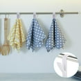 thumbnail image 4 of 8 pieces Radiator Hook, Towel Dryer Radiator Hook, Hook for White Plastic Radiators, Bathroom Radiator Hooks, 4 of 5