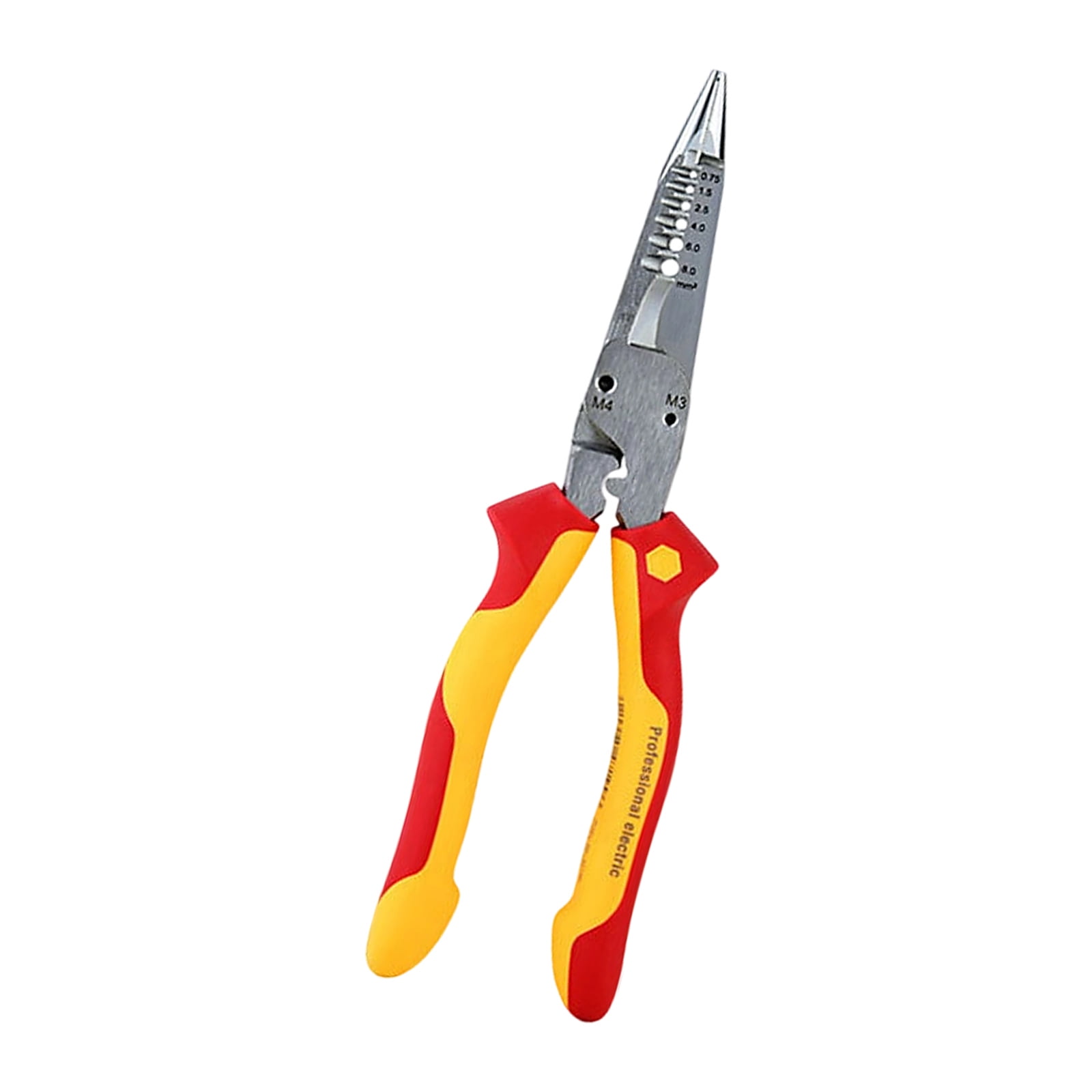 Multifunctional Electrician Wire Stripper Crimper Tool Suitable for Peeling Networking Cabling Wire Stripper