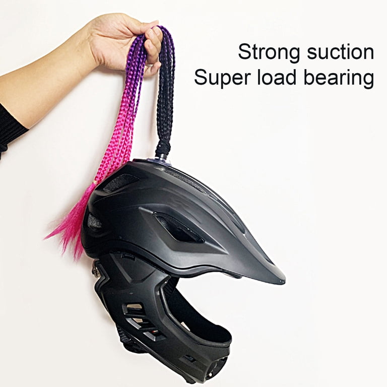 bike helmet for braids Helmet Braids Ponytail Style Breathable Vibrant Colors Women Motorcycle  Helmet Braid Hair for Female