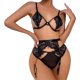 thumbnail image 1 of Gibobby Sujetador De Encaje Para Mujer Camisón de encaje para mujer, lencería sexy de encaje para novia(Negro, M), 1 of 5