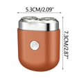 thumbnail image 2 of Rasoir Électrique Mini Orange avec Charge Usb et Design Étanche pour Hommes en Déplacement, 2 of 3