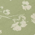 thumbnail image 3 of Fennco Styles Floral Printed with Fringe Placemats 14" W x 19" L, Set of 4 - Green Flower Table Mats for Dining Room, Banquets, Family Gatherings, and Holidays, 3 of 7