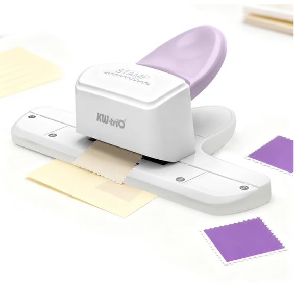 TSV Border Punch, Postage Stamp Edge Embossing Punch, Paper Punch for Crafts, Scrapbooking, Card Making