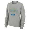 thumbnail image 2 of Women's WEAR by Erin Andrews Heather Gray Los Angeles Chargers Knit Long Sleeve Tri-Blend T-Shirt & Pants Sleep Set, 2 of 5