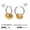 JDE2405019-PS, variante sur Faty-T Boucles d'Oreilles Créoles Pavé Cercle Charme - Bijoux Élégants pour Occasions Spéciales