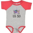 thumbnail image 3 of Inktastic Little Sister Unicorn Lil Sis Girls Baby Bodysuit, 3 of 5