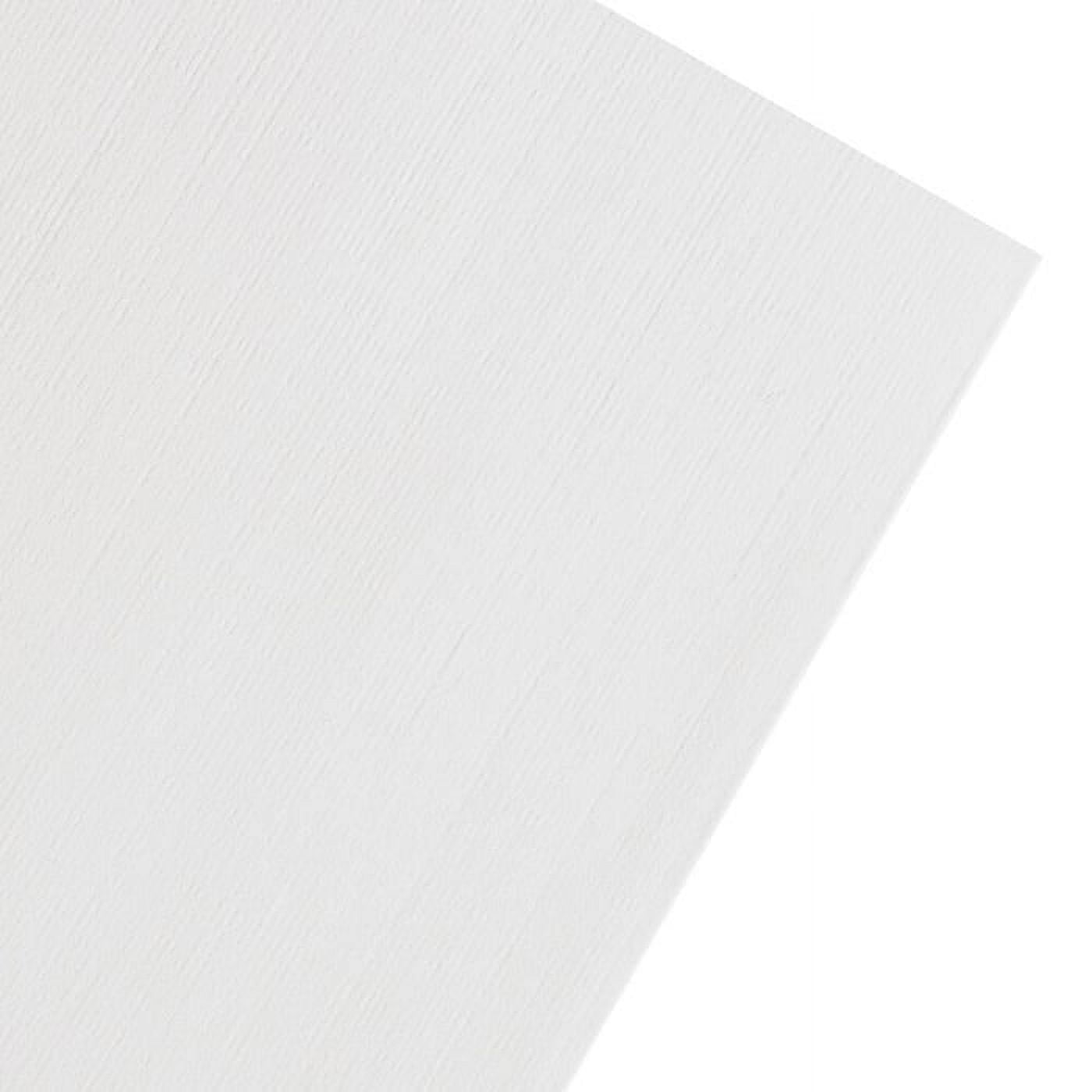 JAM Paper Strathmore, 8 1/2 x 11, Bright White Linen, 24lb, 2 packs of 100