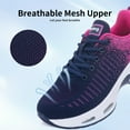 thumbnail image 6 of JOYFON Women Running Shoes Tennis Athletic Sneakers Cushioned Non Slip Lightweight Walking Shoes RoseBlue Size 9, 6 of 6