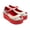 Clown, variant on Women's Platform Shoes – Spooky Gang Mary Jane, Buckle Closure, Halloween Character Accessories, 2.2" Platform Heel, Rubber Sole, Cushioned Insole, Size 7