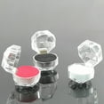 thumbnail image 2 of Transparent Jewelry Box Ring Earring Ear Stud Storage Case transparent jewelry box Soft Cushion Design Jewelry Case, 2 of 8