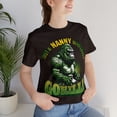 thumbnail image 5 of Gorillas Lover Unisex T-Shirt, Just A Nanny Who Loves Gorilla, 5 of 7