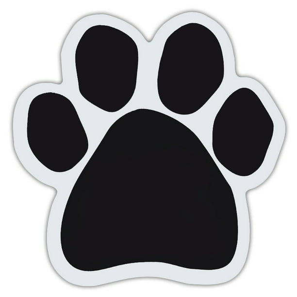 Dog Paw Shaped Magnets: Create Your Own (Ships To You Blank, You Add ...