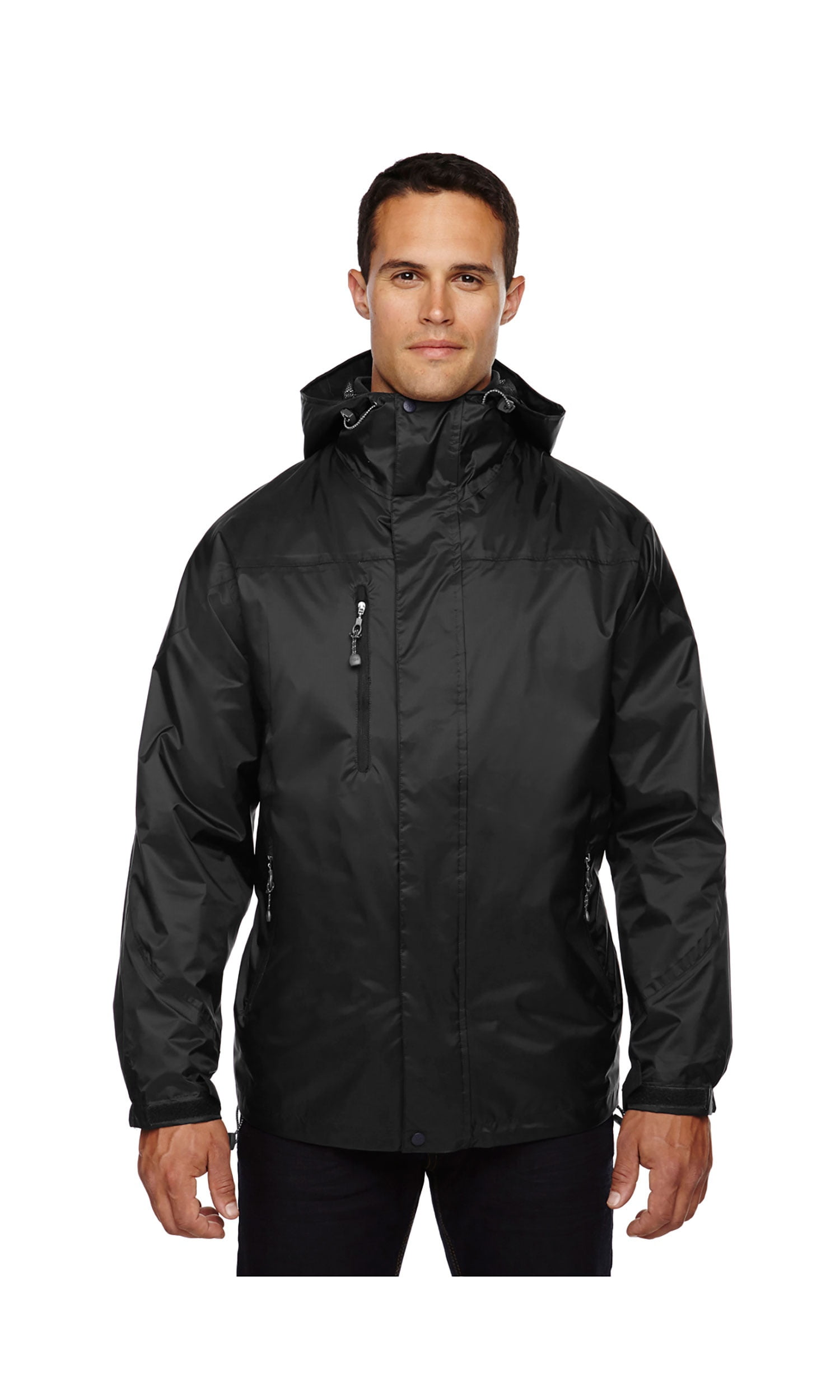 North End Men's 3-In-1 Performance Hooded Jacket, Style 88120 - Walmart.com