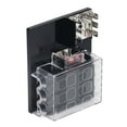 thumbnail image 3 of Caja de fusibles de cuchilla impermeable, caja de fusibles de cuchilla Tablero de bloque de fusibles de 6 cuchillas Caja de fusibles de cuchilla VDC Características mejoradas, 3 of 14