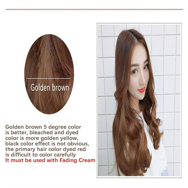 Iumwxz Mermaid Hair Coloring Shampoo Mild Safe Hair Dyeing Shampoo For All Hairs