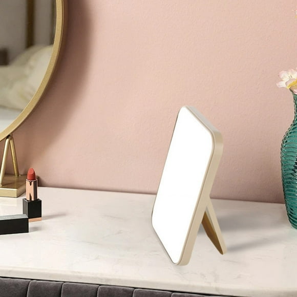 karymi Desktop Makeup Mirror Portable Small Mirror Female Dressing Table Desktop Princess Mirror Bedroom Student Dormitory Desktop Makeup Mirror Clearance