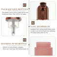 thumbnail image 4 of Frcolor Dispenser Foaming Soap Bottle Pump Hand Bottles Travel Empty Set Small Liquid Bathroom Mousse Kitchen Size Shampoo, 4 of 7