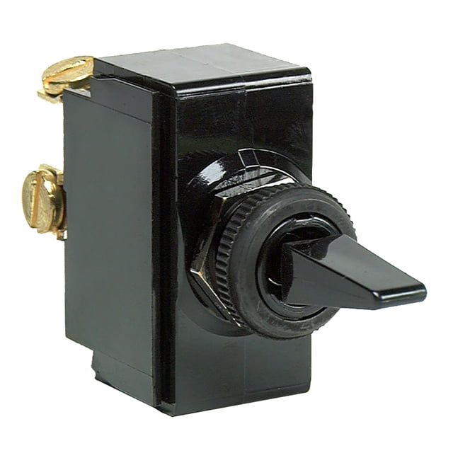 Cole Hersee Interruptor de palanca estándar SPST On-Off 2 tornillos