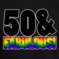 thumbnail image 3 of CafePress - Fabulous Gay 50Th Birthday Men's Fitted T Shirt (D - Men's Fitted T-Shirt, 3 of 4