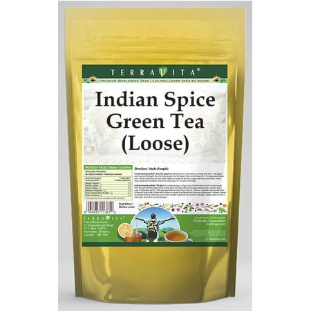 Indian Spice Green Tea (Loose) (4 oz, ZIN: (Best Green Tea Available In Indian Market)