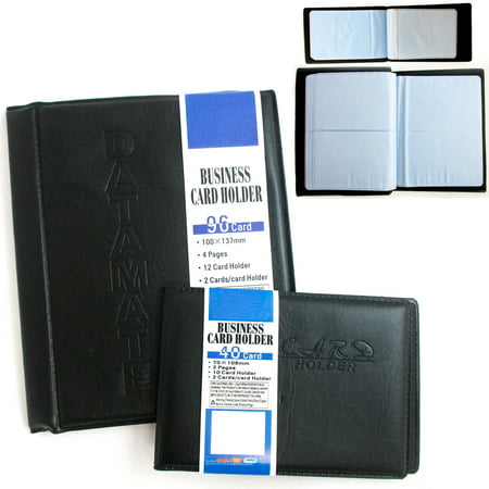 96 Business Card Holder Pocket Name Id Book Organizer Keeper Wallet Case 1 Gift - www.lvspeedy30.com