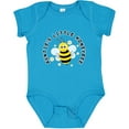 thumbnail image 3 of Inktastic Auntie's Little Honeybee Boys or Girls Baby Bodysuit, 3 of 5