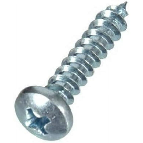 Hillman Sheet Metal Screws No. 8 X 1-1/2 " Phillips Pan Head Box 100