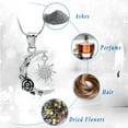 thumbnail image 4 of Moon Urn Necklace Stainless Steel Memorial Lockets Cremation Jewelry for Ashes Ashes Necklace Cremation Urns Usage Cremation Jewelry, 4 of 6