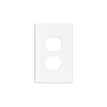 DUPLEX WALLPLATE SCREWLESS