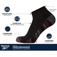 thumbnail image 3 of Socks Reebok Men's Quarter 8 Pack Performance Arch Support, 3 of 7