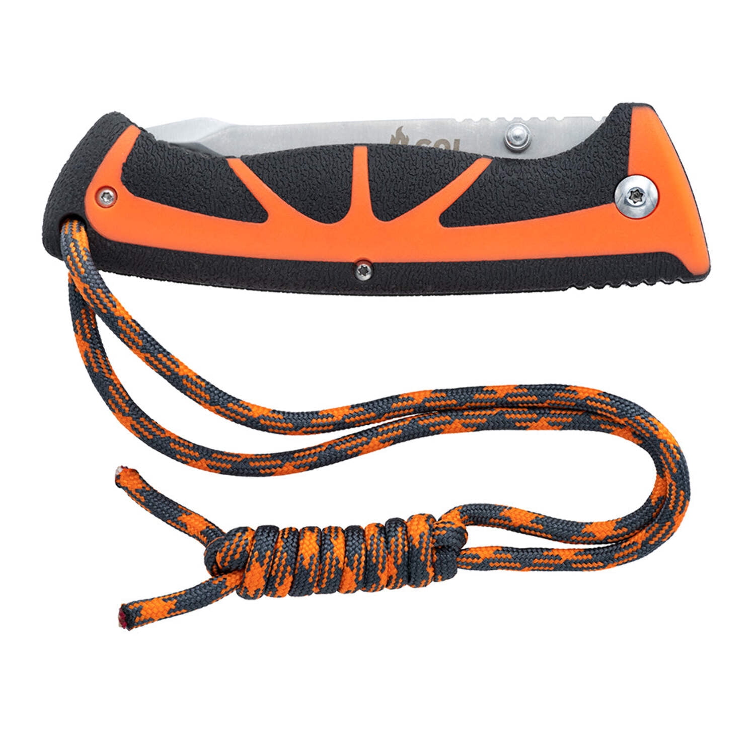 Survive Outdoors Longer Survival Stoke Folding Knife and Tinder Cord