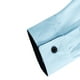 thumbnail image 4 of pstuiky manga larga de hombre, Camisa informal de color liso con botones, manga larga, cuello vuelto, transpirable y elástica para hombre Tops de talla grande para hombre l, 4 of 5